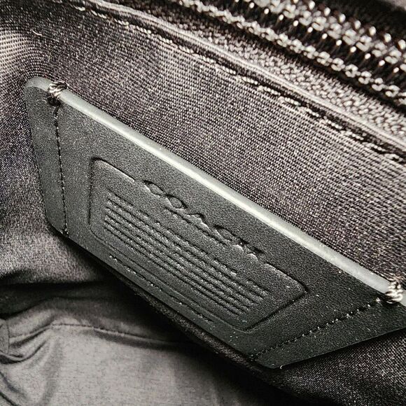 NWT Coach CP207 Sullivan Pack Smooth Calf Leather Bright Turquoise - Picture 7 of 7